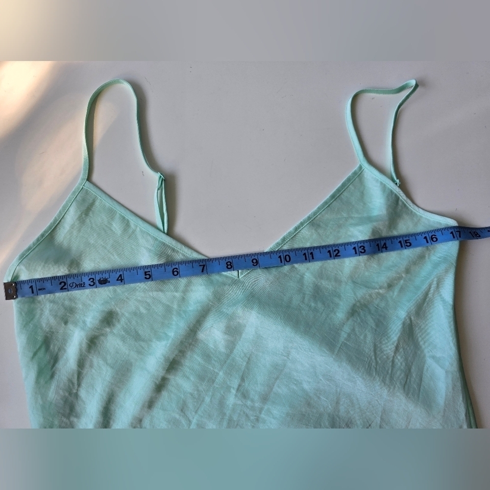 Wilfred Slinky Midi Slip Dress Green M - Picture 7 of 9
